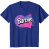 imageBarbie Retro Logo TShirtRoyal Blue