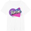 imageBarbie Retro Logo TShirtWhite