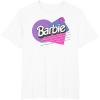 imageBarbie Retro Logo TShirtWhite