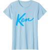 imageKen Current Script Logo TShirtBaby Blue