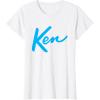 imageKen Current Script Logo TShirtWhite