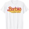 imageBarbie  Comic Book Logo TShirtWhite