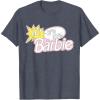 imageBarbie  Hi Its Me Barbie TShirtHeather Blue