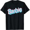imageBarbie  Pink and Blue Logo TShirtBlack