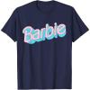 imageBarbie  Pink and Blue Logo TShirtNavy Blue