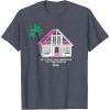 imageBarbie All I Want for Christmas is a Malibu Dreamhouse TShirtHeather Blue