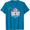 imageBarbie All I Want for Christmas is a Malibu Dreamhouse TShirtSapphire Blue
