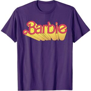 imageBarbie  Comic Book Logo TShirtPurple