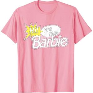 imageBarbie  Hi Its Me Barbie TShirtPink