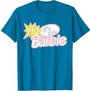 imageBarbie  Hi Its Me Barbie TShirtSapphire Blue