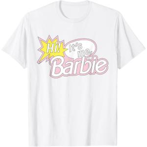 imageBarbie  Hi Its Me Barbie TShirtWhite