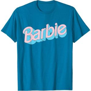 imageBarbie  Pink and Blue Logo TShirtSapphire Blue