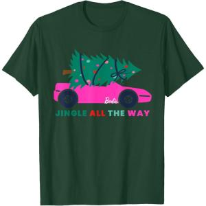 imageBarbie Jingle All the Way TShirtDark Green