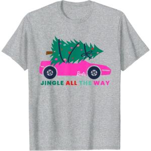 imageBarbie Jingle All the Way TShirtHeather Grey