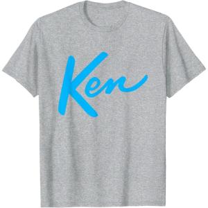 imageKen Current Script Logo TShirtHeather Grey