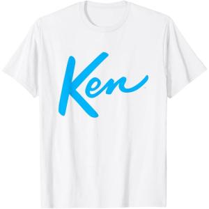 imageKen Current Script Logo TShirtWhite