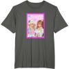 imageBarbie  Im Glad Were Friends Valentine TShirtAsphalt Grey