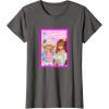 imageBarbie  Im Glad Were Friends Valentine TShirtAsphalt Grey