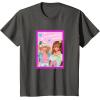 imageBarbie  Im Glad Were Friends Valentine TShirtAsphalt Grey