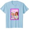 imageBarbie  Im Glad Were Friends Valentine TShirtBaby Blue