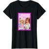 imageBarbie  Im Glad Were Friends Valentine TShirtBlack