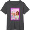 imageBarbie  Im Glad Were Friends Valentine TShirtDark Heather Grey