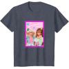 imageBarbie  Im Glad Were Friends Valentine TShirtHeather Blue
