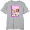 imageBarbie  Im Glad Were Friends Valentine TShirtHeather Grey