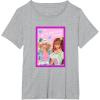 imageBarbie  Im Glad Were Friends Valentine TShirtHeather Grey
