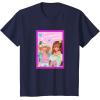 imageBarbie  Im Glad Were Friends Valentine TShirtNavy Blue