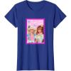 imageBarbie  Im Glad Were Friends Valentine TShirtRoyal Blue