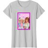 imageBarbie  Im Glad Were Friends Valentine TShirtSilver Grey