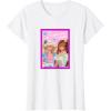 imageBarbie  Im Glad Were Friends Valentine TShirtWhite