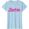 imageBarbie 1980s Logo TShirtBaby Blue