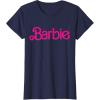 imageBarbie 1980s Logo TShirtNavy Blue