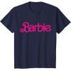 imageBarbie 1980s Logo TShirtNavy Blue