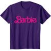 imageBarbie 1980s Logo TShirtPurple