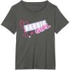 imageBarbie Girl and Hearts TShirtAsphalt Grey