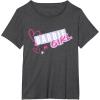 imageBarbie Girl and Hearts TShirtDark Heather Grey