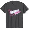 imageBarbie Girl and Hearts TShirtDark Heather Grey