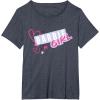 imageBarbie Girl and Hearts TShirtHeather Blue