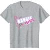 imageBarbie Girl and Hearts TShirtHeather Grey