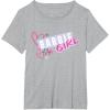 imageBarbie Girl and Hearts TShirtHeather Grey