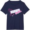 imageBarbie Girl and Hearts TShirtNavy Blue