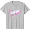 imageBarbie Girl and Hearts TShirtSilver Grey