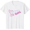 imageBarbie Girl and Hearts TShirtWhite