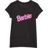 imageBarbie Pink Logo TShirtBlack