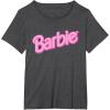 imageBarbie Pink Logo TShirtDark Heather Grey