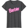 imageBarbie Pink Logo TShirtDark Heather Grey