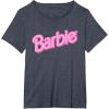 imageBarbie Pink Logo TShirtHeather Blue